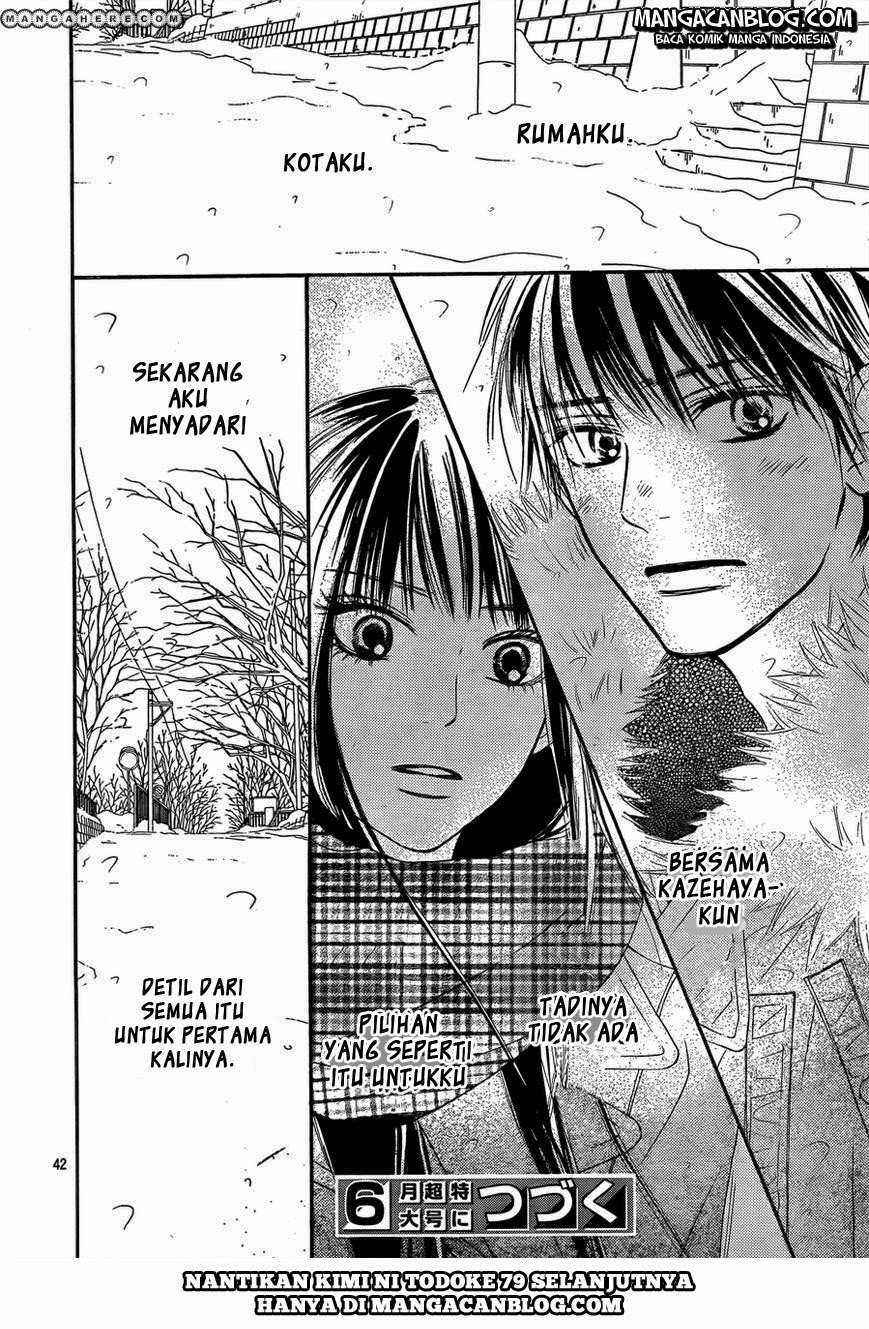 Kimi ni Todoke chapter 78